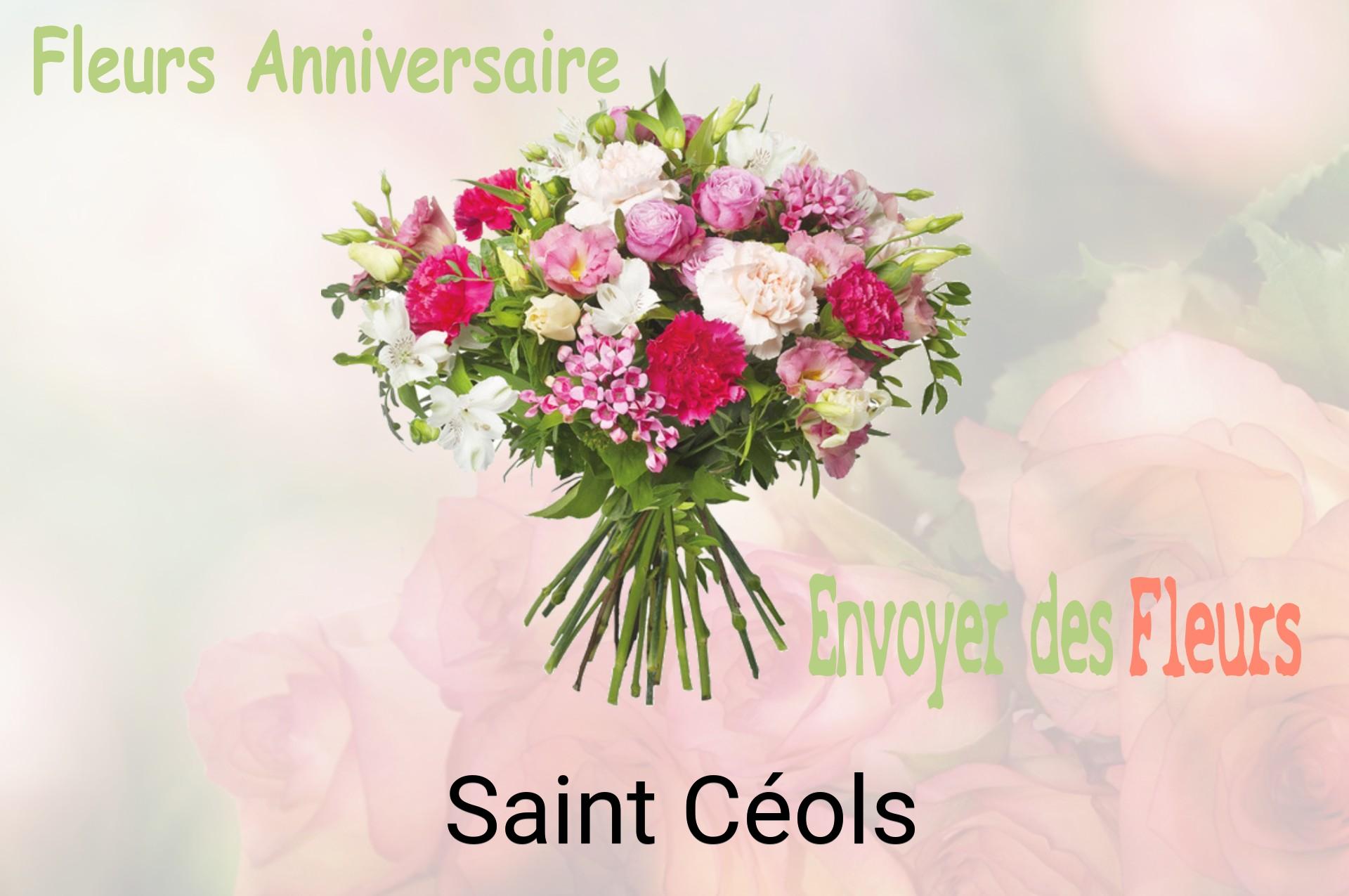 Bouquet de fleurs d’anniversaire livré à Saint-Céols